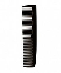 Расческа-гребень Lei пластиковый без ручки черный